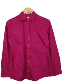 Calvin Klein Damen Bluse Beerenfarbe Gr. M (38) - Bild 1