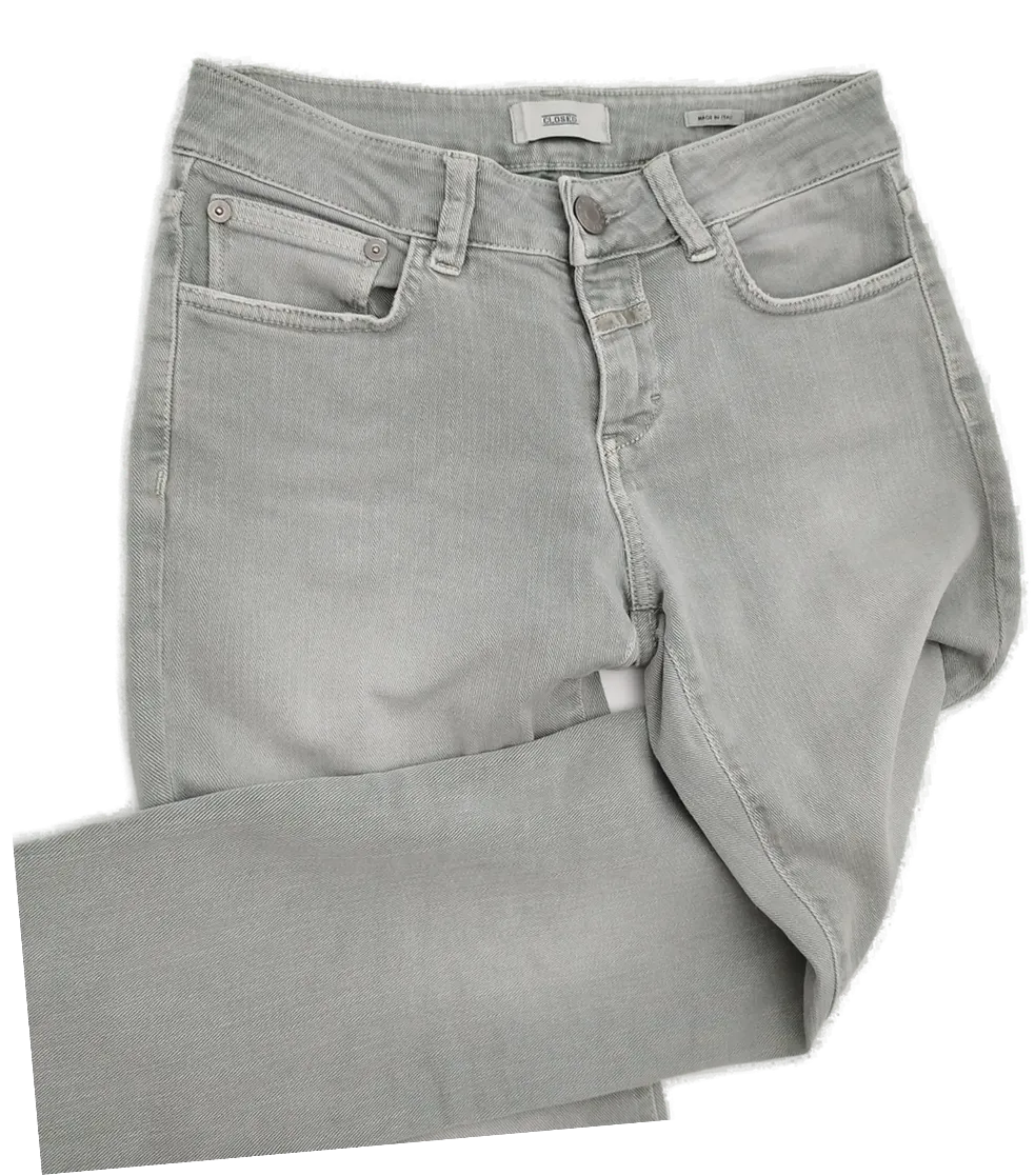 Modische Closed Jeans Hellgrau - Gr. 25 / 97% Baumwolle, 3% Elasthan – Bild 4