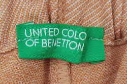  United Colors of Benetton Kinderhose orange Gr. 98 - Bild 3