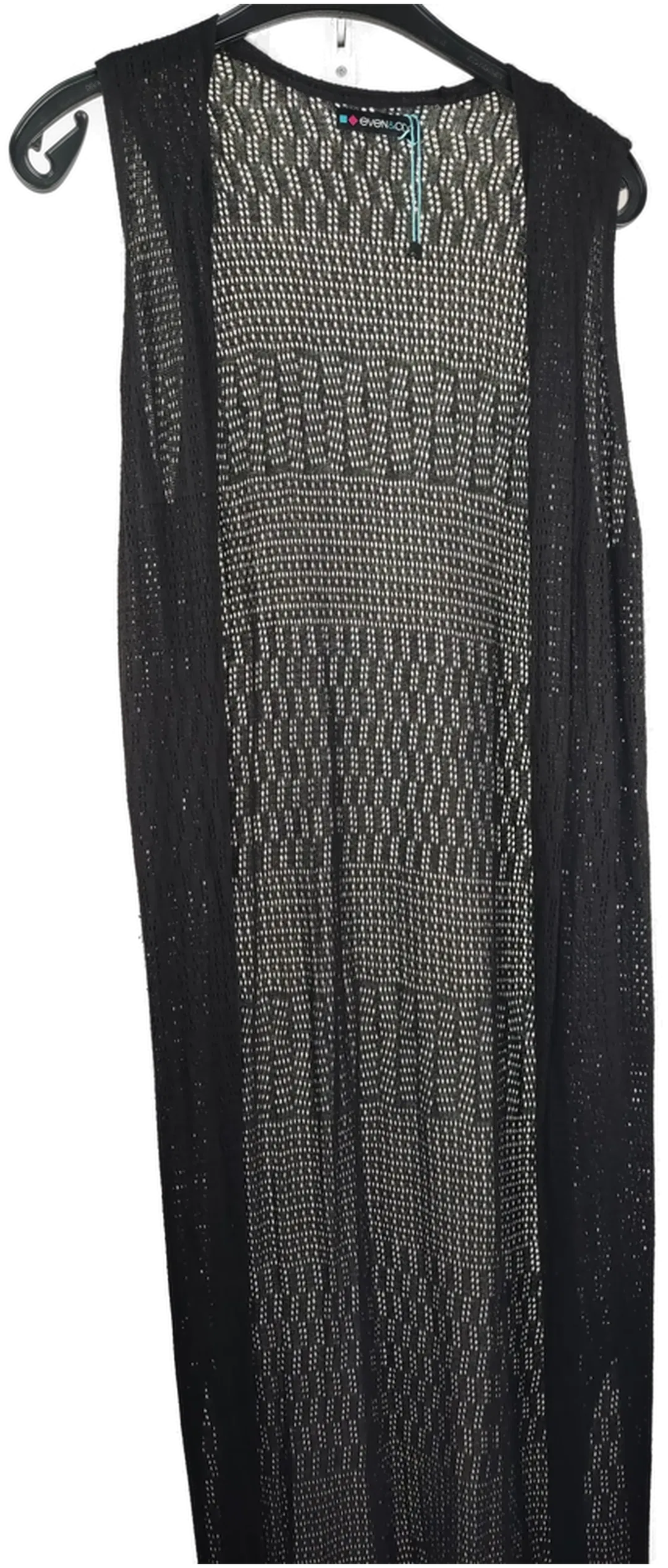 Even & Odd langes Gilet ohne Ärmel schwarz - S/36 - Bild 4