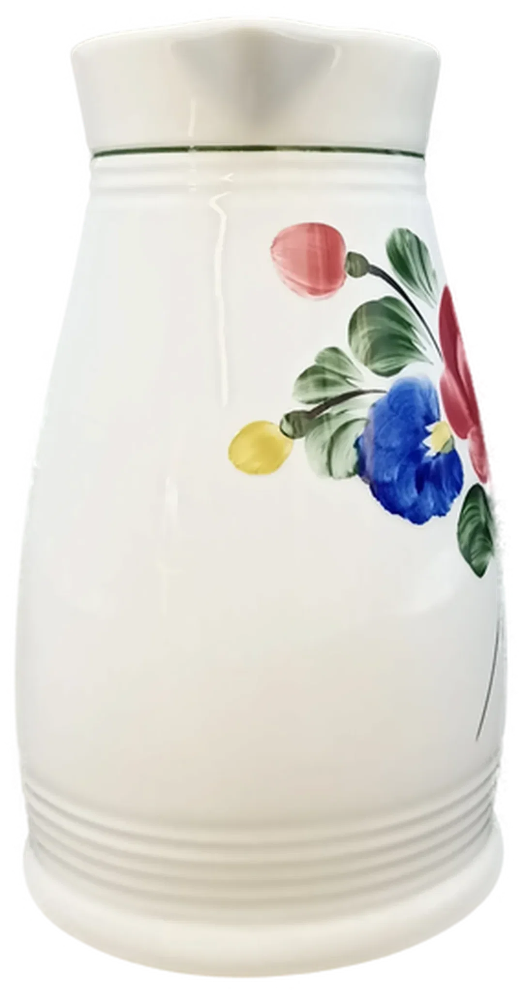 Lilienporzellan Austria - Alpenflora Glühweinkrug/Wasserkrug groß – Bild 3