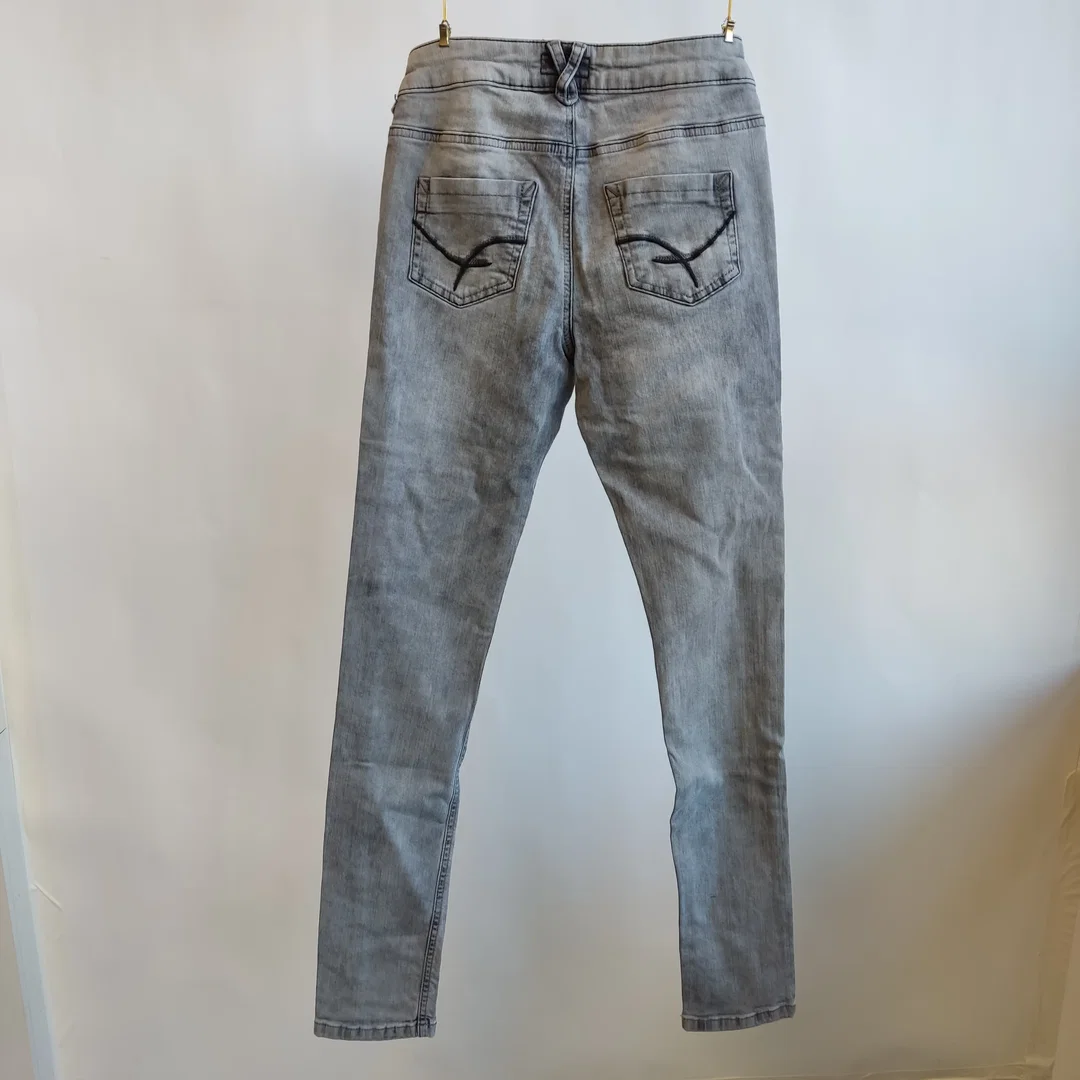 Heine Damen Jeans grau - Gr. 44 – Bild 2