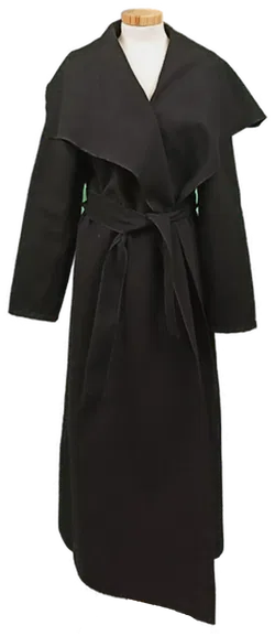 Atelier B.L.F Damenmantel schwarz Gr. S - Bild 1