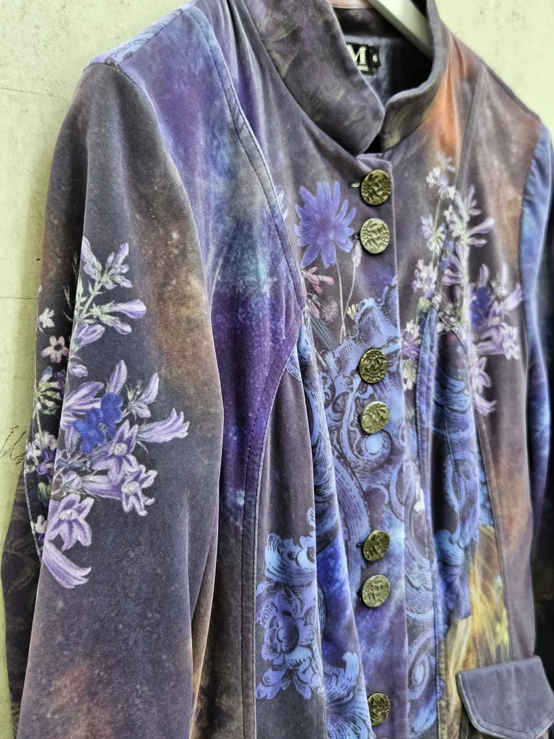 ETOILE DU MONDE Damen Jacke, blau - Gr. S – Bild 5
