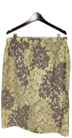 Atelier Creation Damen Rock grün-gelb-gemustert- XXL/44 kurz - Bild 2