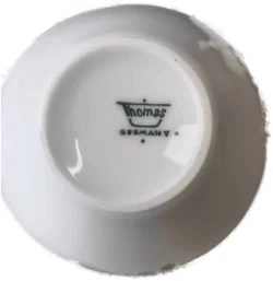 Thomas, Kaffeeset 4-tlg "Grüne Blume", 50er, Vintage – Vorschau 5