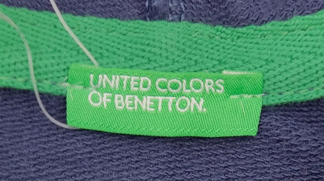 United Colors of Benetton Kinderpullover blau Gr. 2Y – Bild 3