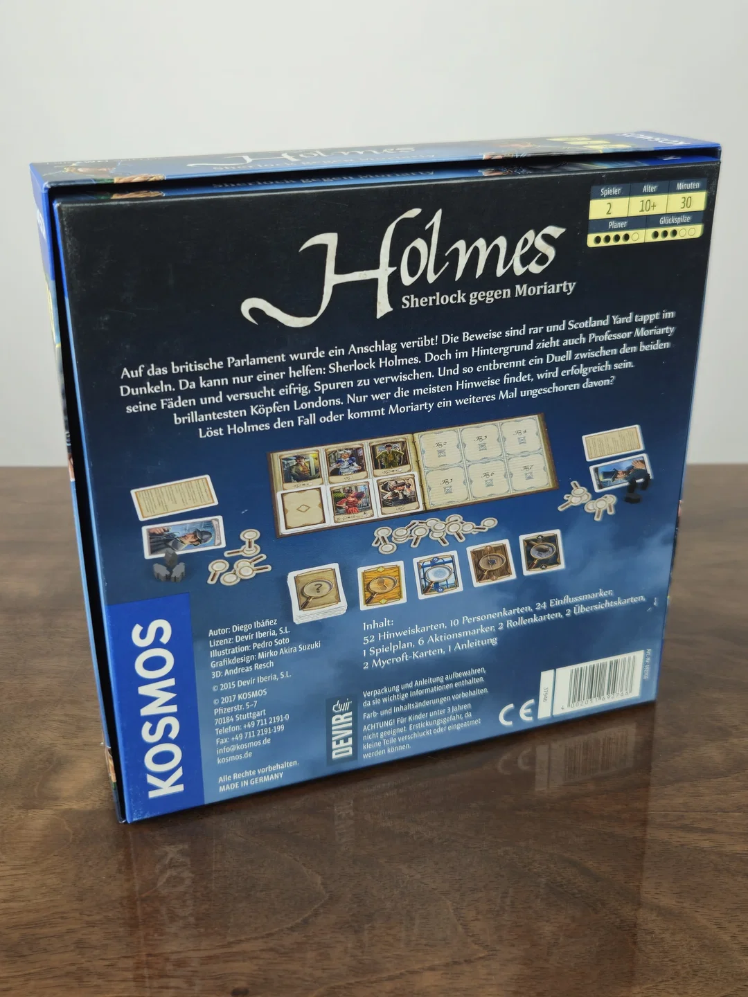 Holmes - Gesellschaftsspiel - Kosmos – Bild 2