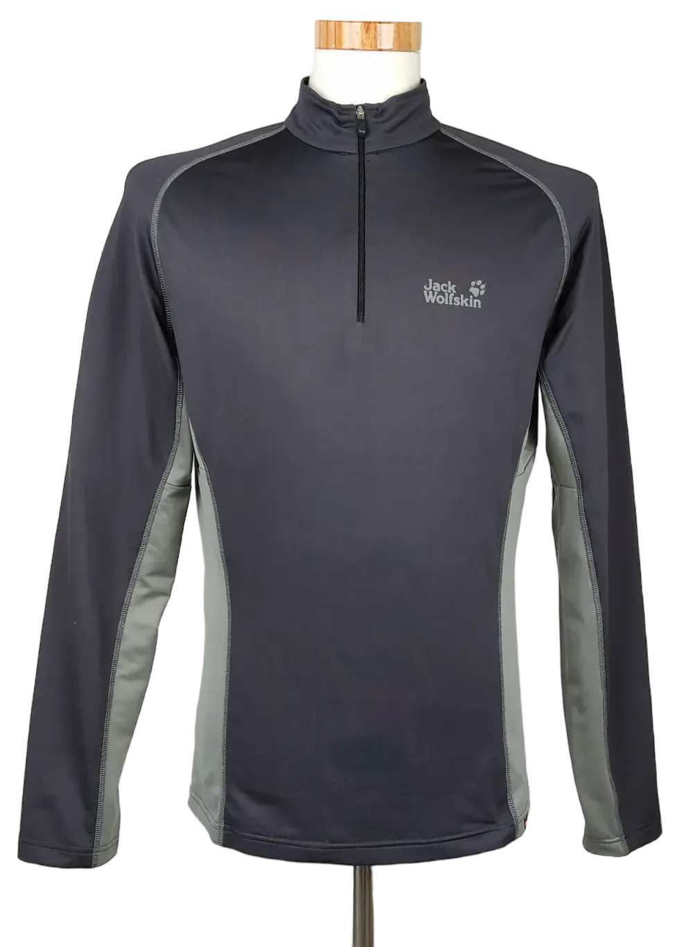 Jack Wolfskin Herren Shirt, anthrazit/grau - Gr. L - Bild 1