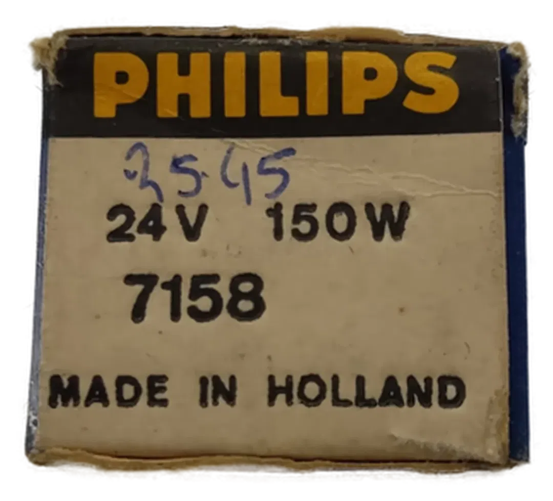Philips 7158 150W G6.35 24V Projektionslampe/Halogenlampe  - Bild 1