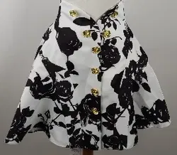 Miss Rosier Rock mit Rosenmuster - Bild 1