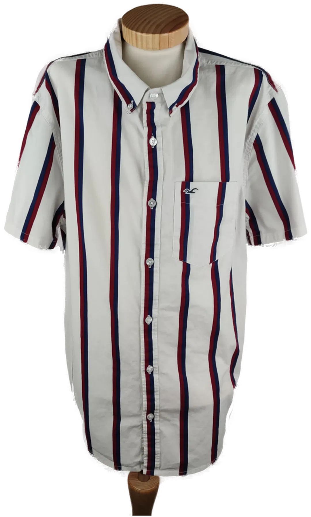 HOLLISTER Herren Kurzarm-Hemd - S/46 - Bild 1