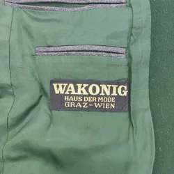 Wakonig Trachten Herrensakko grau, grün - M - Bild 4