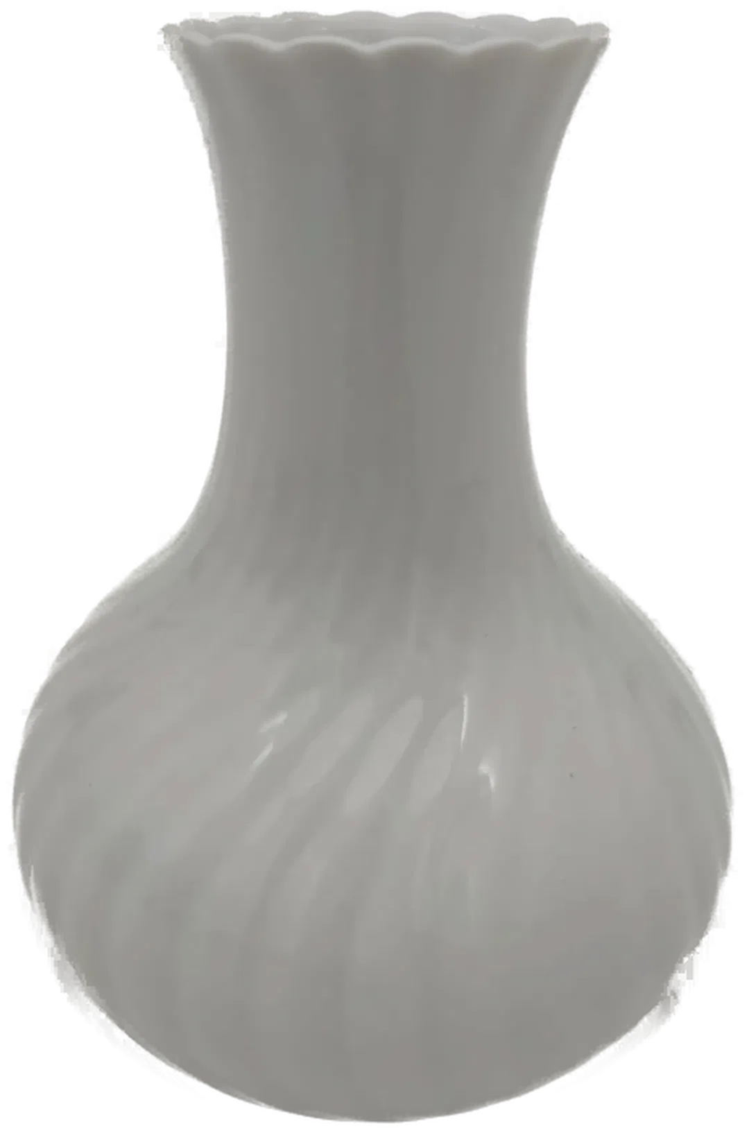 Tirschenreuth-Hutschenreuther Vase weiß Höhe: 13 cm - Bild 4