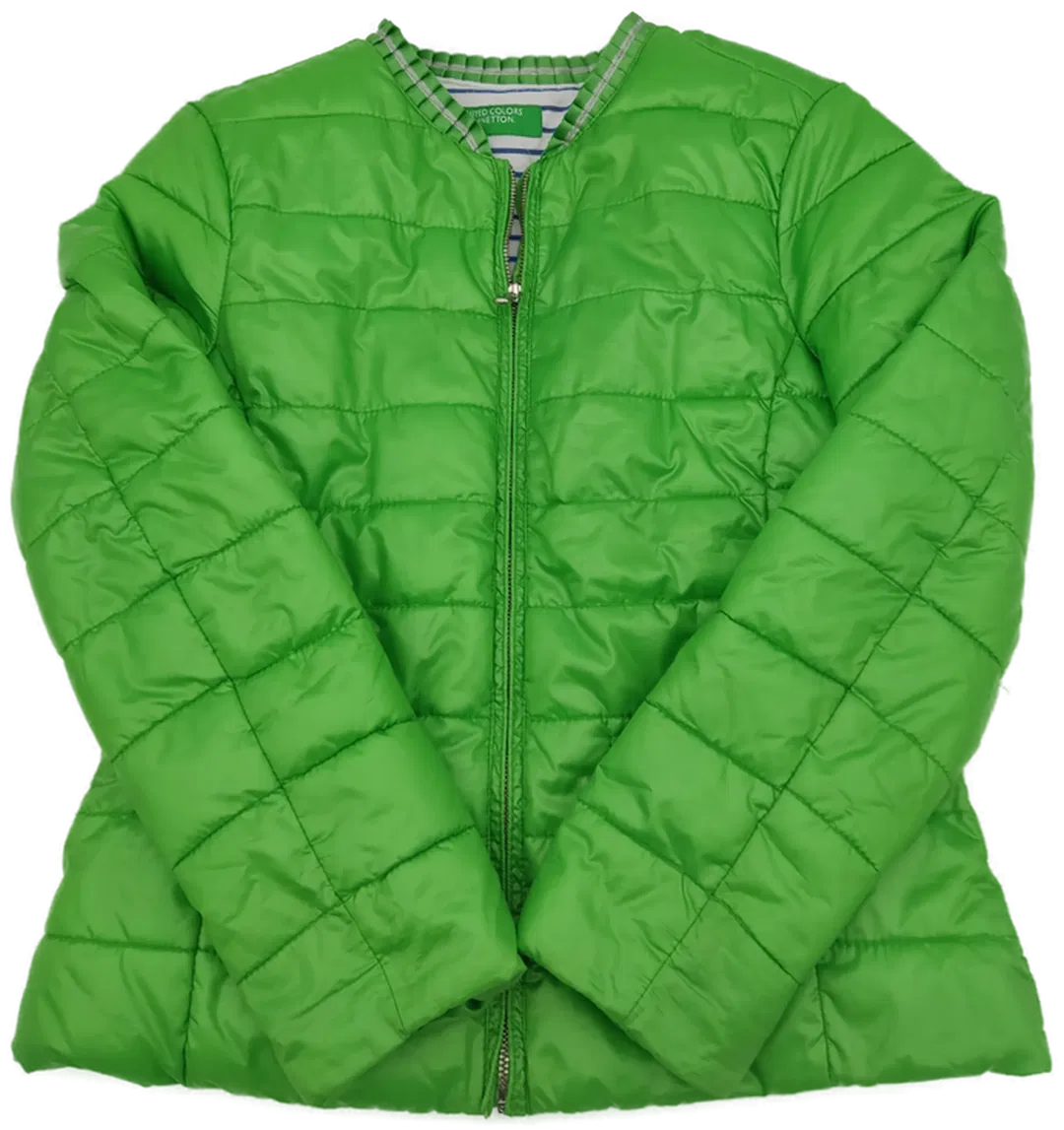 Benetton Kinder Jacke grün Gr. L (140 cm) - Bild 1