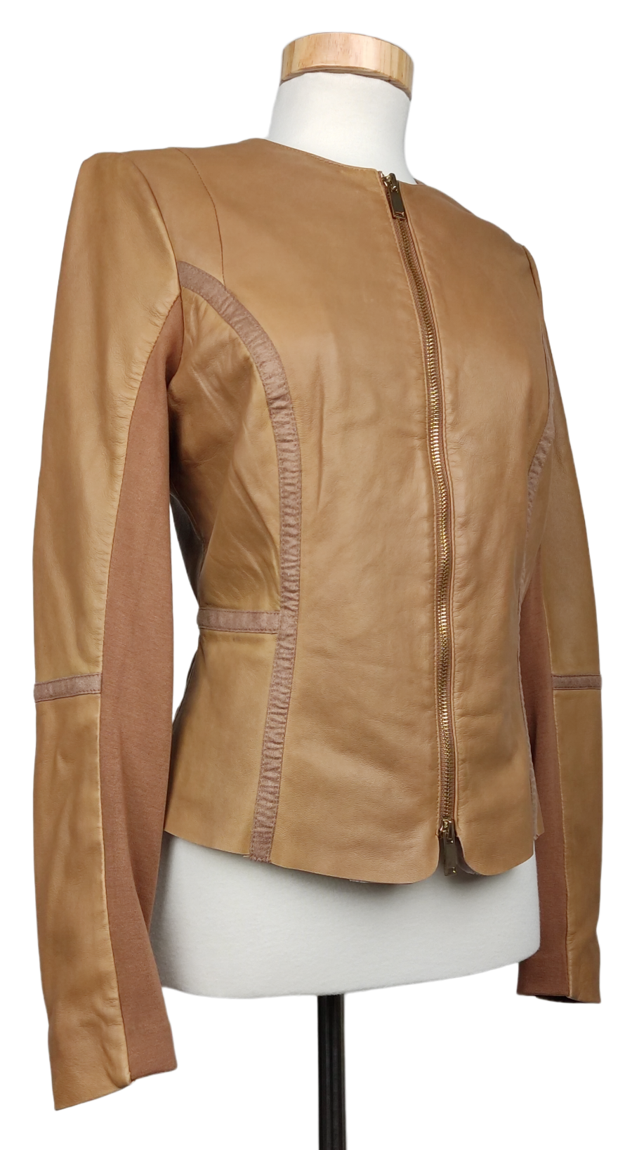 Rino & Pelle Damen Lederjacke, braun - Gr. XS – Bild 2