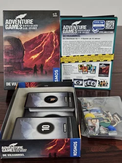 ADVENTURE GAMES Entdeckt die Story - Die Vulkaninsel - - KOSMOS - Bild 3