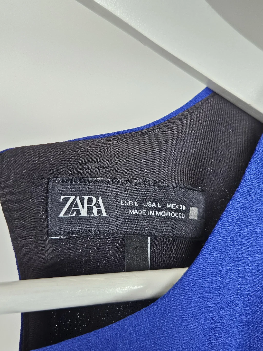ZARA Damen Maxikleid, blau - Gr. L / 40  – Bild 5
