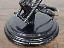 Vintage Tischlampe, schwarz - Bild 4