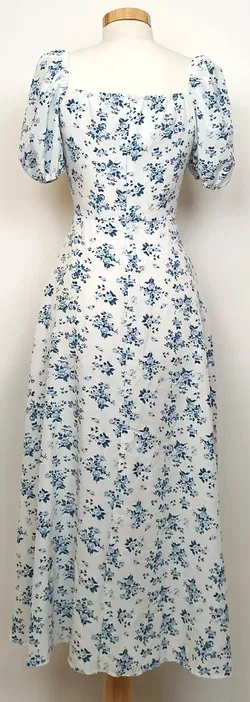 SHEIN Midikleid geblümt Gr. 34 - Bild 2