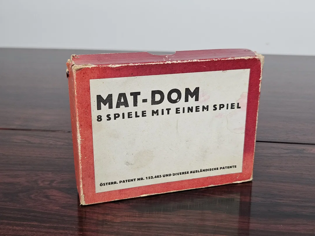 Mat-Dom - 8 Spiele in einem - antikes Gesellschaftsspiel  - Bild 4