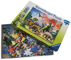 Ravensburger, Puzzle "Dinosaurier", 100 Teile – Vorschau 2