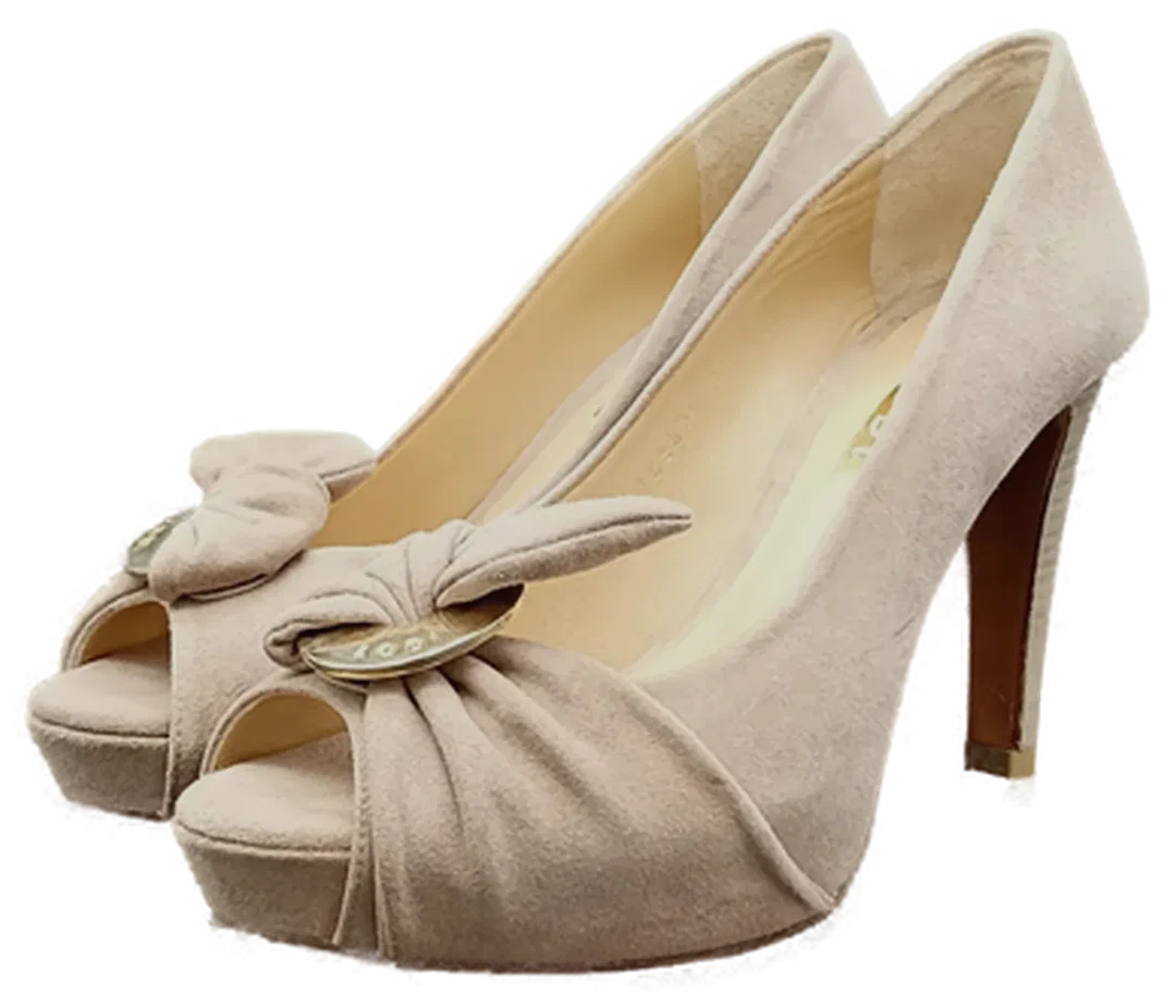 Lodi Damen Peeptoe taupe Gr. 37 - Bild 4