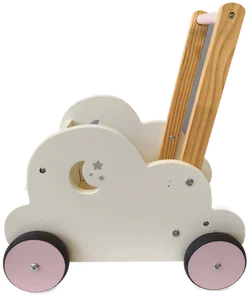 Laufwagerl aus Holz, Gehhilfe, Baby/Kleinkind - Bild 1