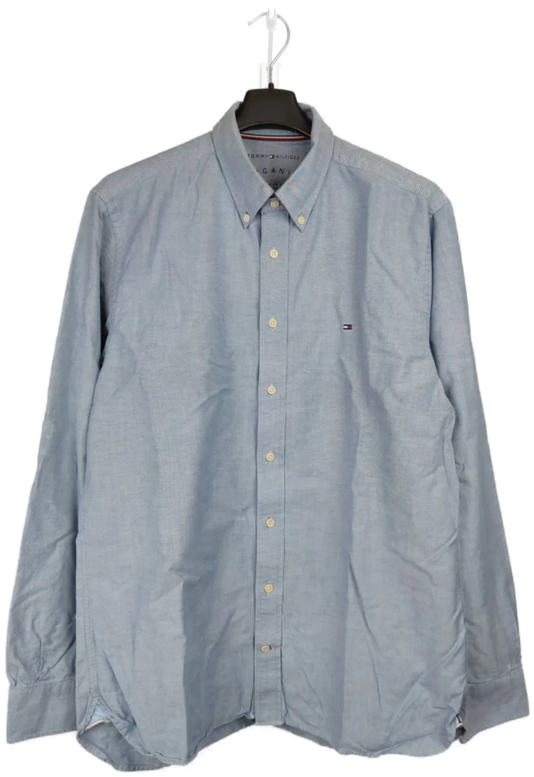 Tommy Hilfiger Herren Hemd blau Gr.L - Bild 1