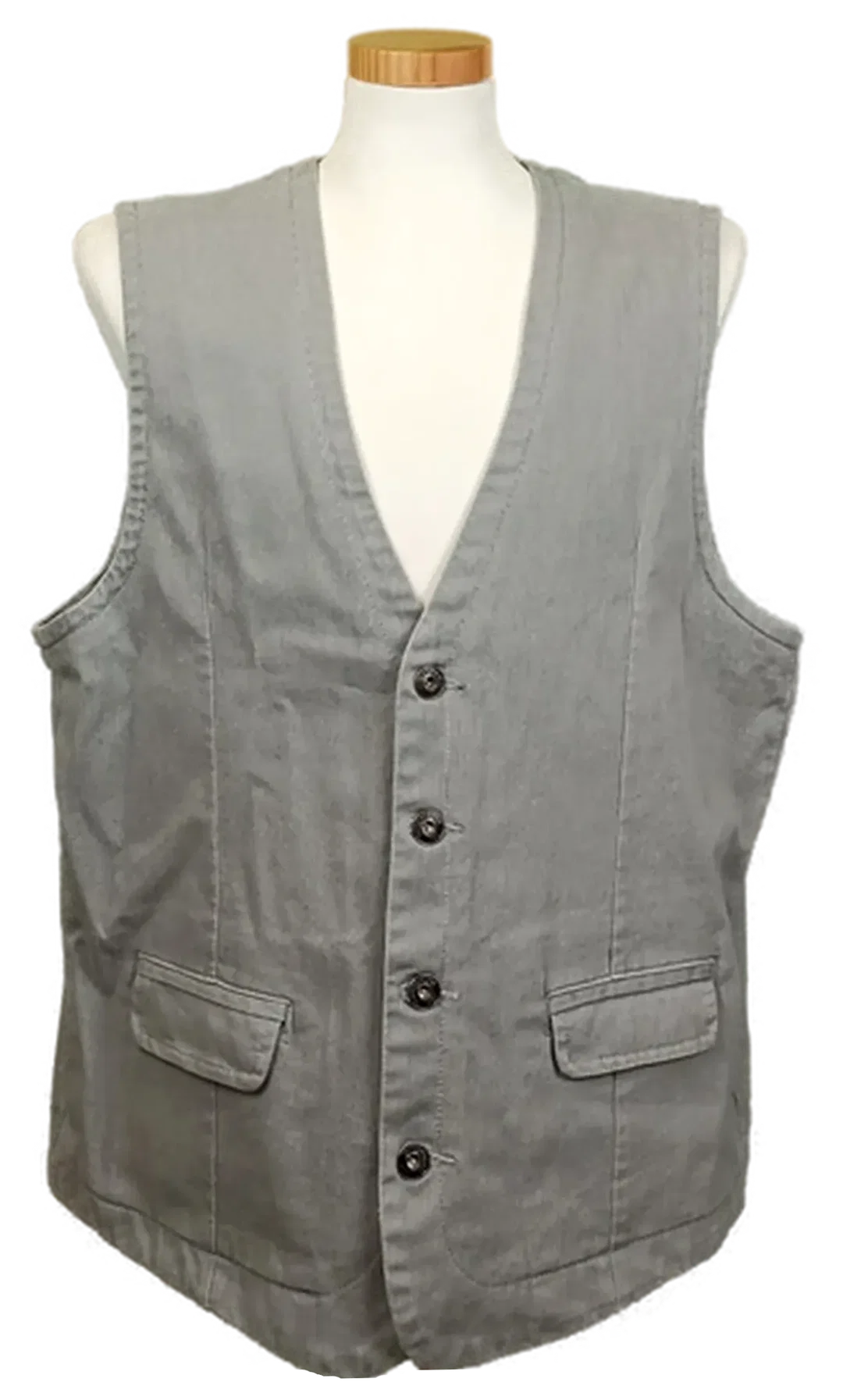 Janvanderstorm Herren Weste grau Gr. 60 - Bild 4