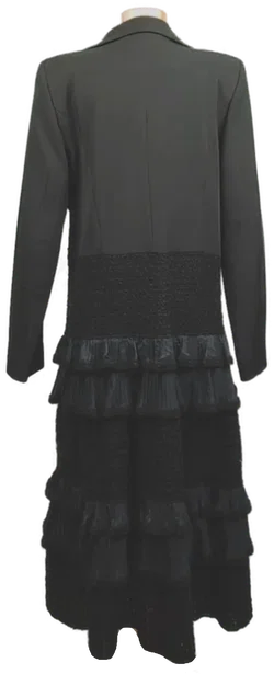 Za-Ek Damen Mantel schwarz Gr. S/M - Bild 2