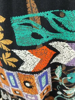 FLAMM Damen Kleid Mehrfarbig - XL/42 - Bild 4