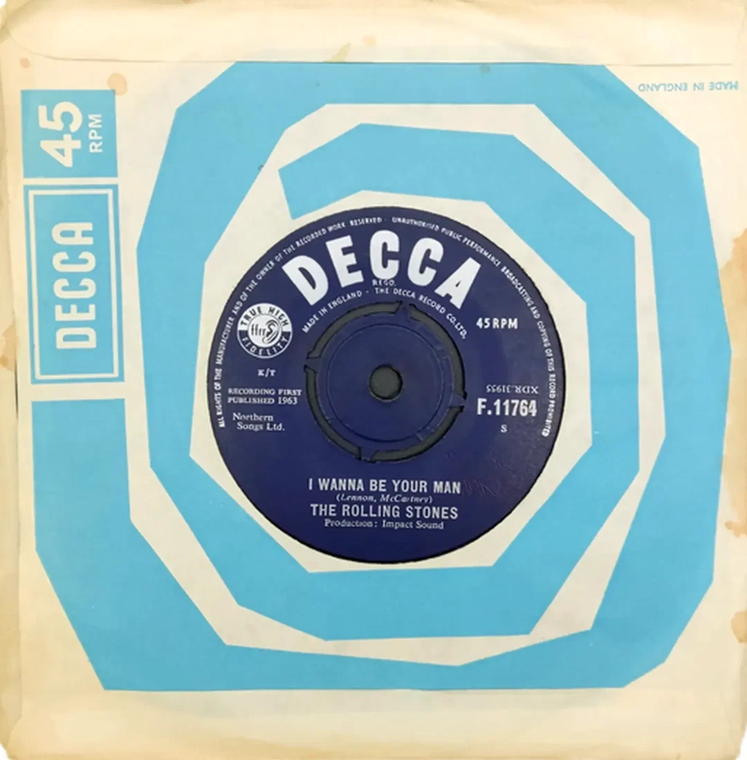 Single Vinyl The Rolling Stones "Stones / I Wanna Be Your Man" – Bild 2