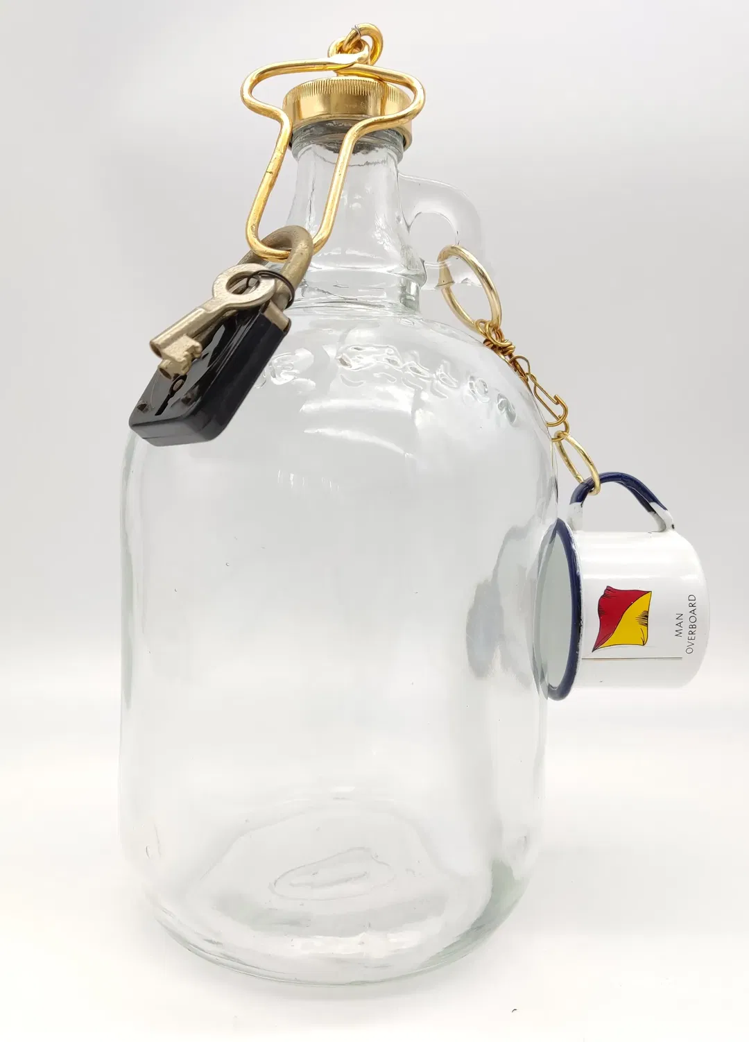 Dekorative Flasche, 1 Gallone - Bild 4