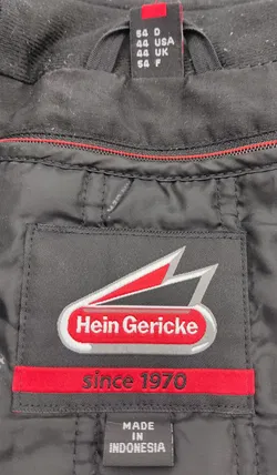 Hein Gericke Motorradjacke Herren schwarz - Gr. 54 - Bild 10