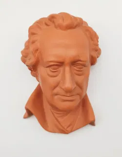 Wandbüste, Steffel Keramik Wien, Terrakotta | Einmaliges Unikat - Bild 1