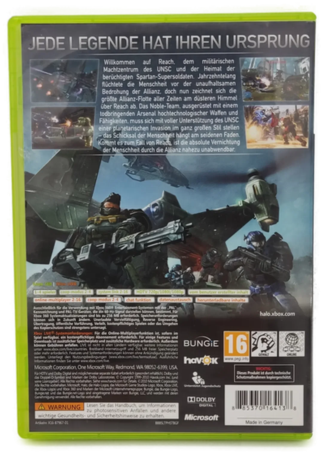XBOX 360 - Halo Reach – Bild 2