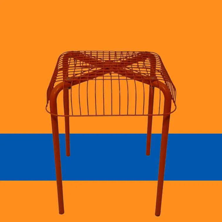 Vintage Västerön Design-Hocker aus Metal von Ikea, 1990er, 2er Set - Bild 4