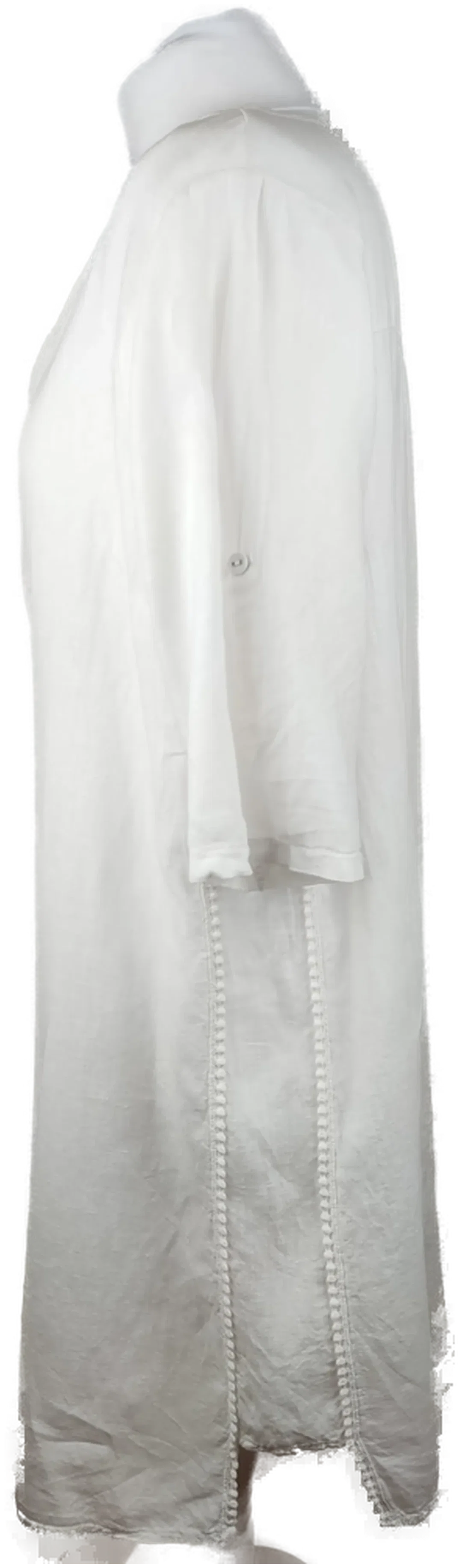 Weißes Hemdblusenkleid Aus Baumwolle L | Zeitloses Design – Bild 2
