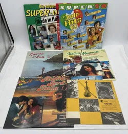 Langspielplatte - Italienische Hits - 6 Stück - Bild 1