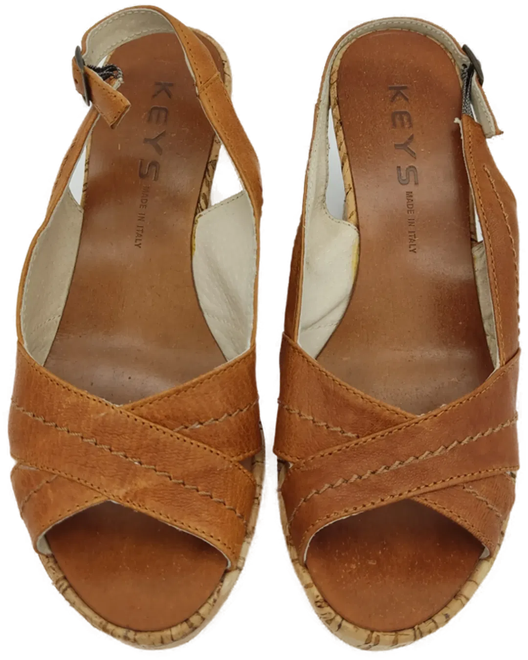 Keys Damenriemensandalen, braun, Größe: 37 - Bild 4