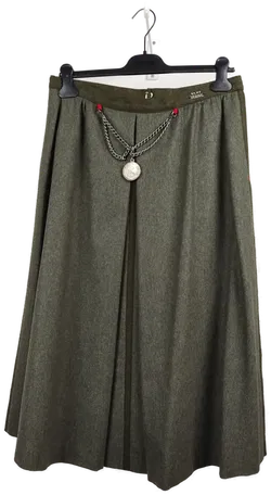 Perma Damentrachtenrock midi grün - XXL/44 - Bild 3