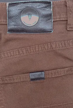 Trussardi Herren Hose braun Gr. UK 30 - Bild 3