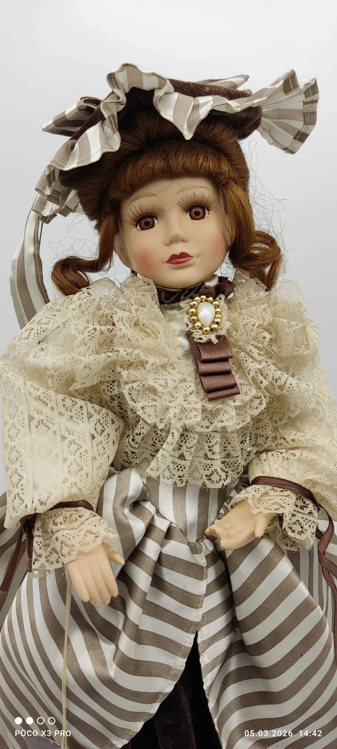 Porzellanpuppe (Victorian, London) |  Sammlerstück – Bild 4