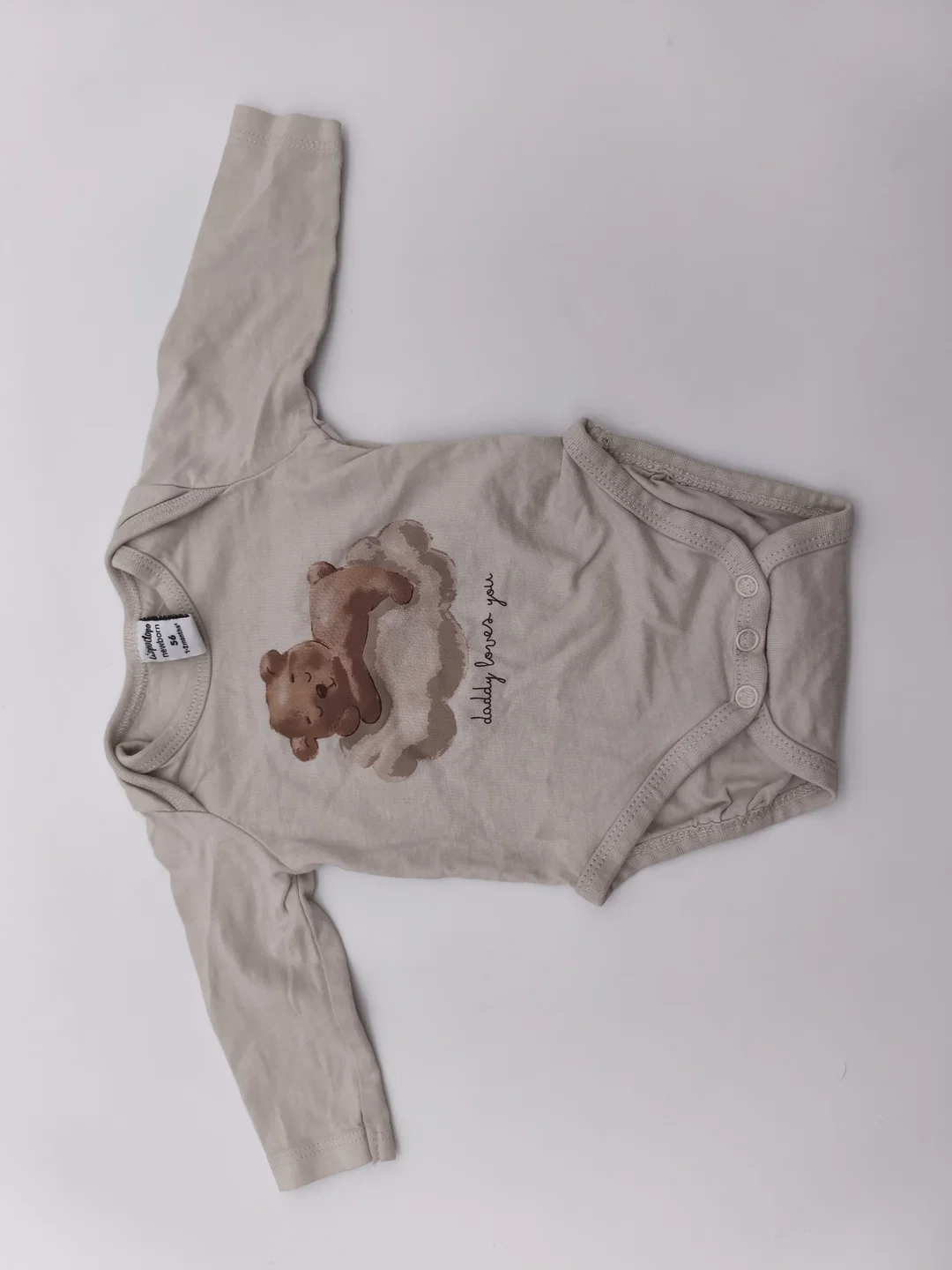 6 tlg. Set Baby - Bodies, langärmlig, Gr. 56 – Bild 10