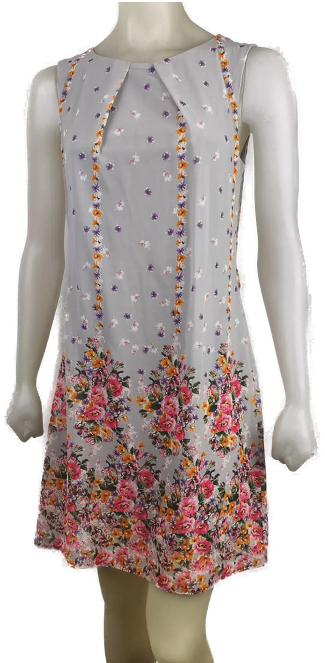 Atmospere, Sommerkleid, Gr. 36/38, Rosen in der Wäsche - Bild 1