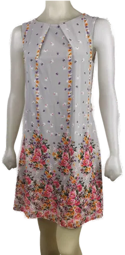 Atmospere, Sommerkleid, Gr. 36/38, Rosen <<in der Wäsche - Bild 1