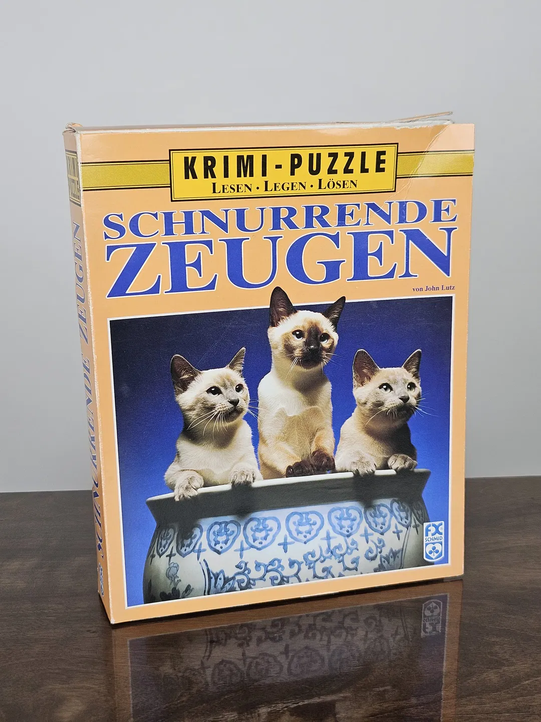 KRIMI PUZZLE - SCHNURRENDE ZEUGEN - FX SCHMID  - Bild 1