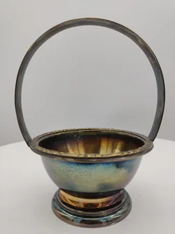 Metall-Henkelschale | Patina-Charme - Bild 1