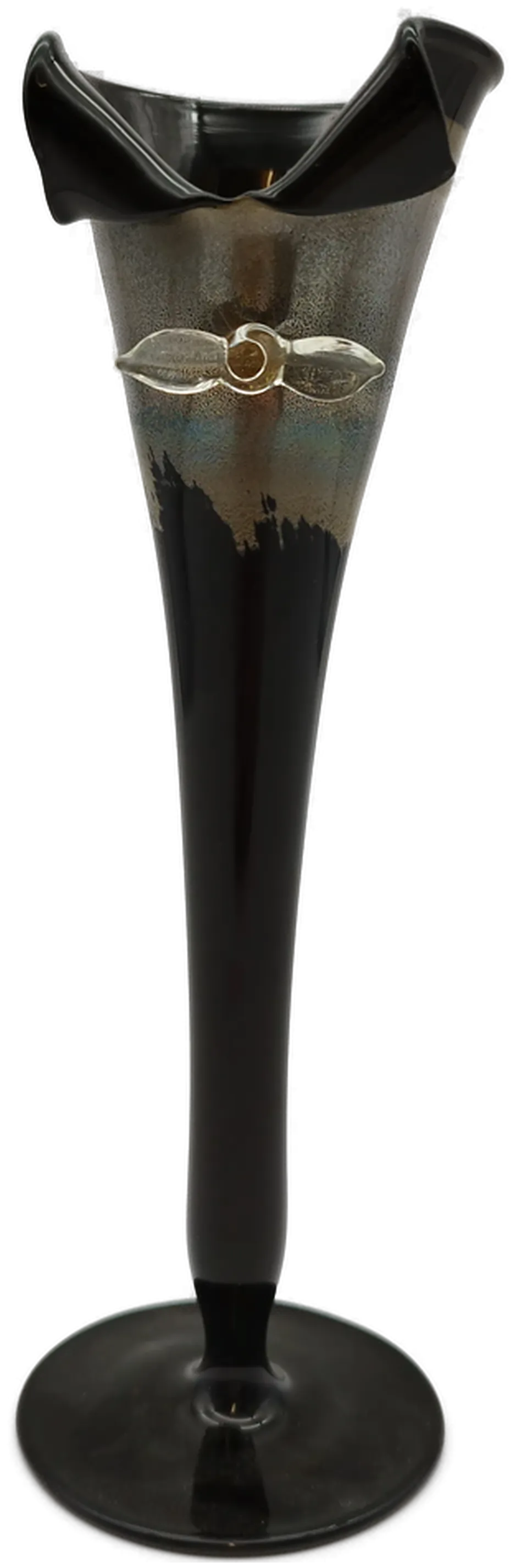 Dekoratives Gläschen mit Masche - leichtes Material - Bild 1